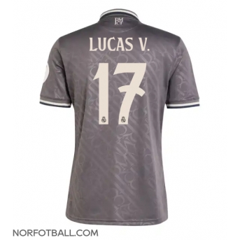 Billige Fotballdrakt Real Madrid Lucas Vazquez #17 Replika Tredjedrakt 2024-25 Kortermet